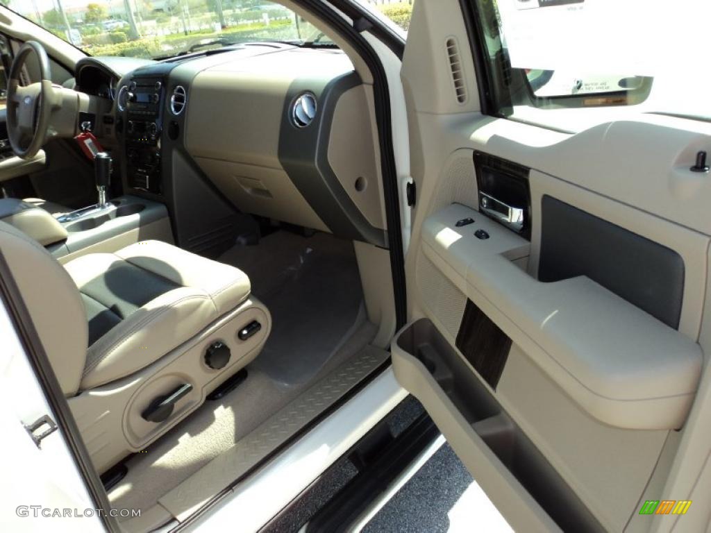 Tan Interior 2008 Ford F150 Limited SuperCrew 4x4 Photo #47072423