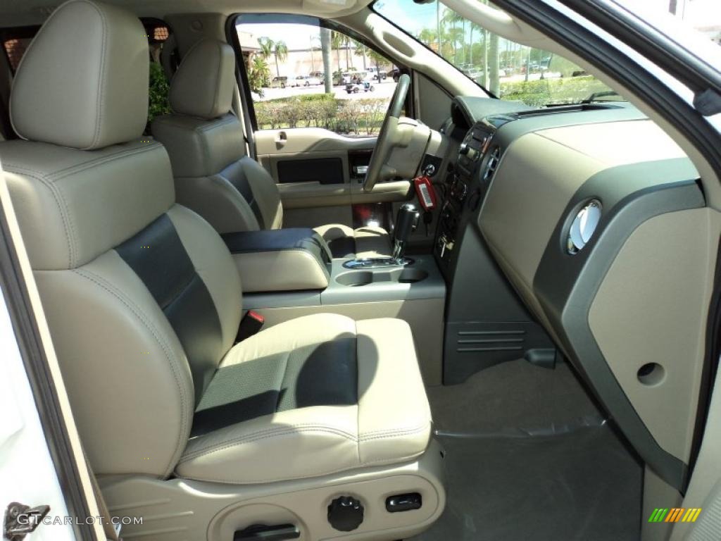 Tan Interior 2008 Ford F150 Limited SuperCrew 4x4 Photo #47072438