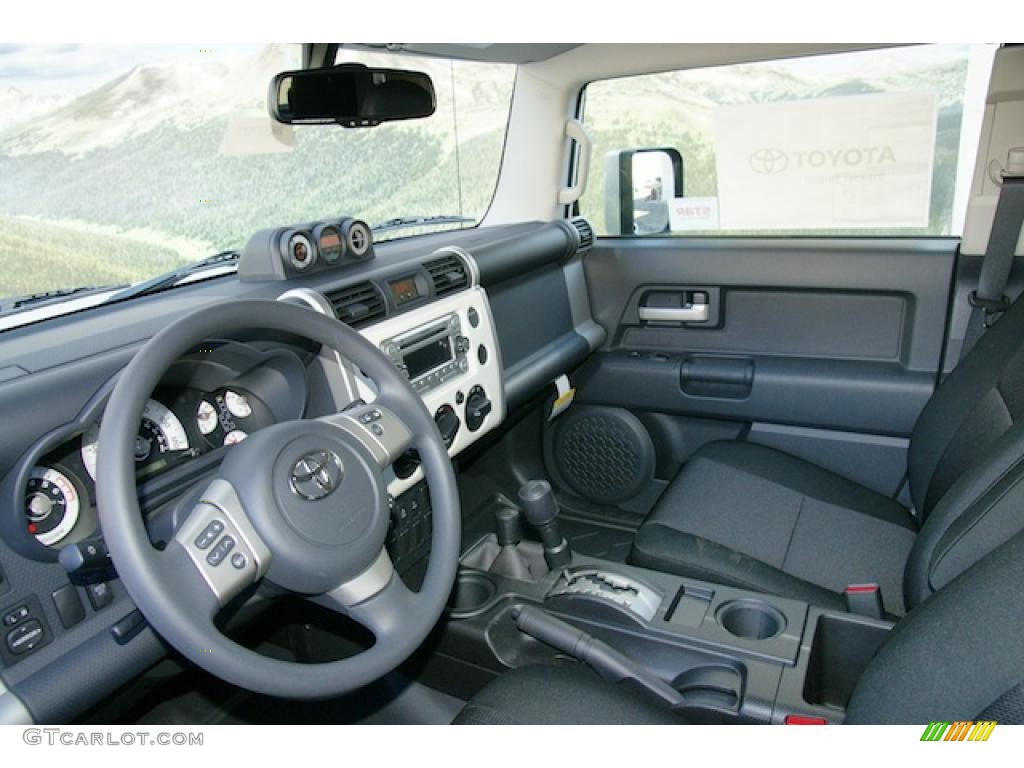 Dark Charcoal Interior 2011 Toyota FJ Cruiser 4WD Photo #47072684