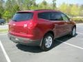 2011 Red Jewel Metallic Chevrolet Traverse LT  photo #2