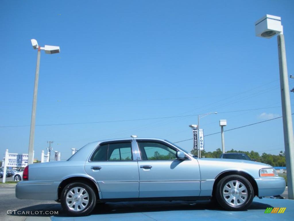 2003 Grand Marquis LS - Light Ice Blue Metallic / Light Flint photo #6