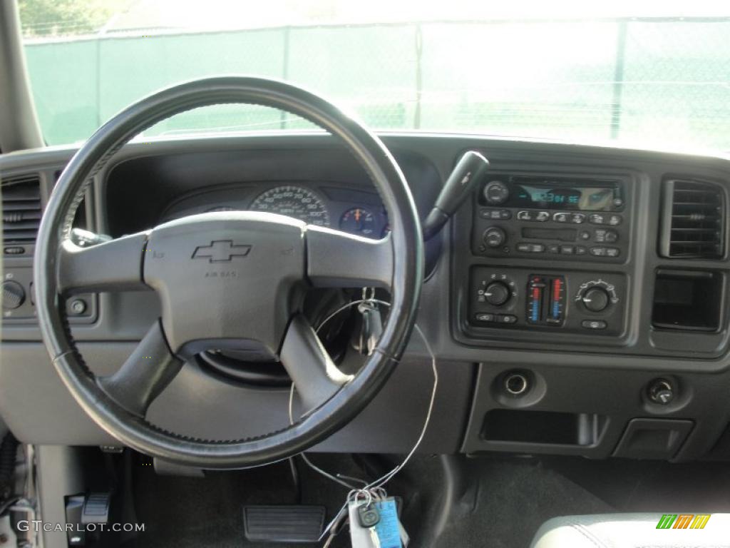 2005 Silverado 1500 LS Extended Cab - Silver Birch Metallic / Medium Gray photo #33