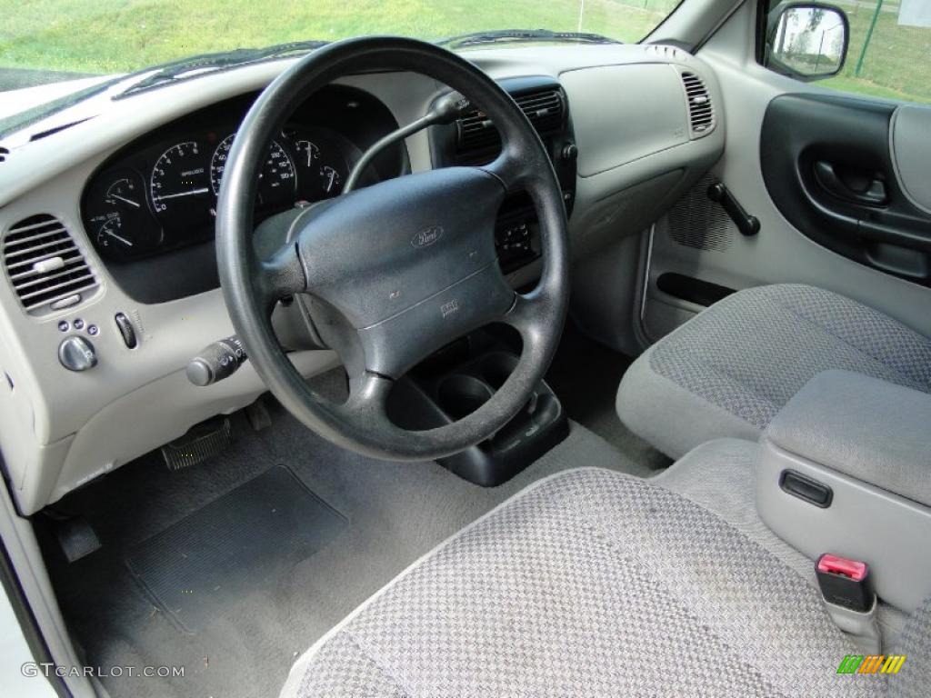 Medium Graphite Interior 1999 Ford Ranger Sport Extended Cab Photo #47074010