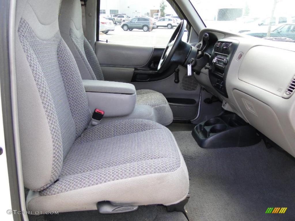 Medium Graphite Interior 1999 Ford Ranger Sport Extended Cab Photo #47074173