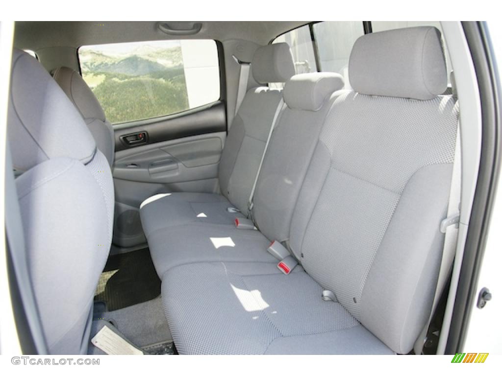 Graphite Gray Interior 2011 Toyota Tacoma V6 TRD Sport Double Cab 4x4 Photo #47074823