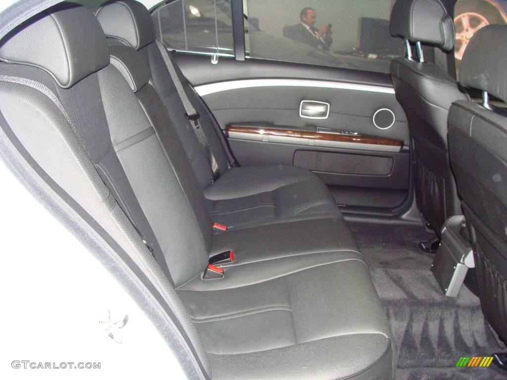 2007 7 Series 750Li Sedan - Alpine White / Black photo #7