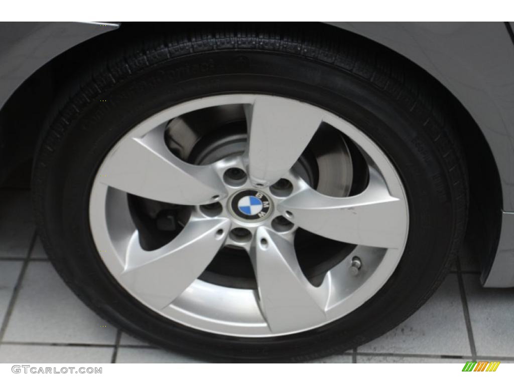 2008 5 Series 528i Sedan - Space Grey Metallic / Grey photo #16