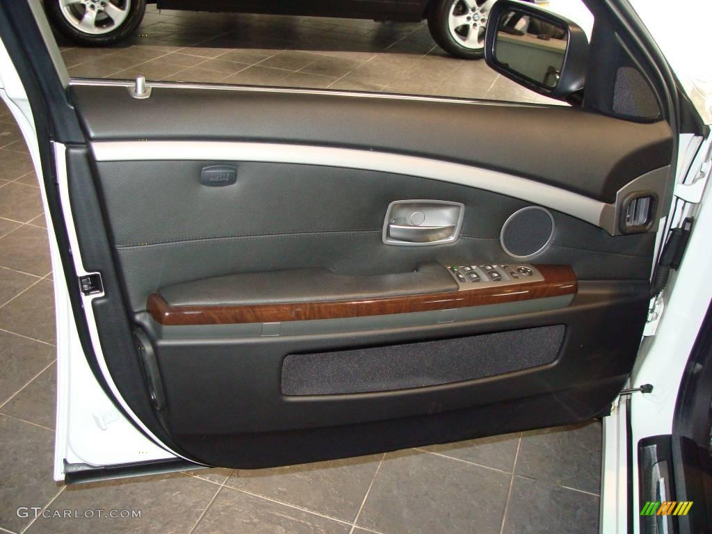 2007 7 Series 750Li Sedan - Alpine White / Black photo #8