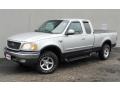Silver Metallic 2000 Ford F150 XLT Extended Cab 4x4