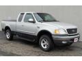 2000 Silver Metallic Ford F150 XLT Extended Cab 4x4  photo #2