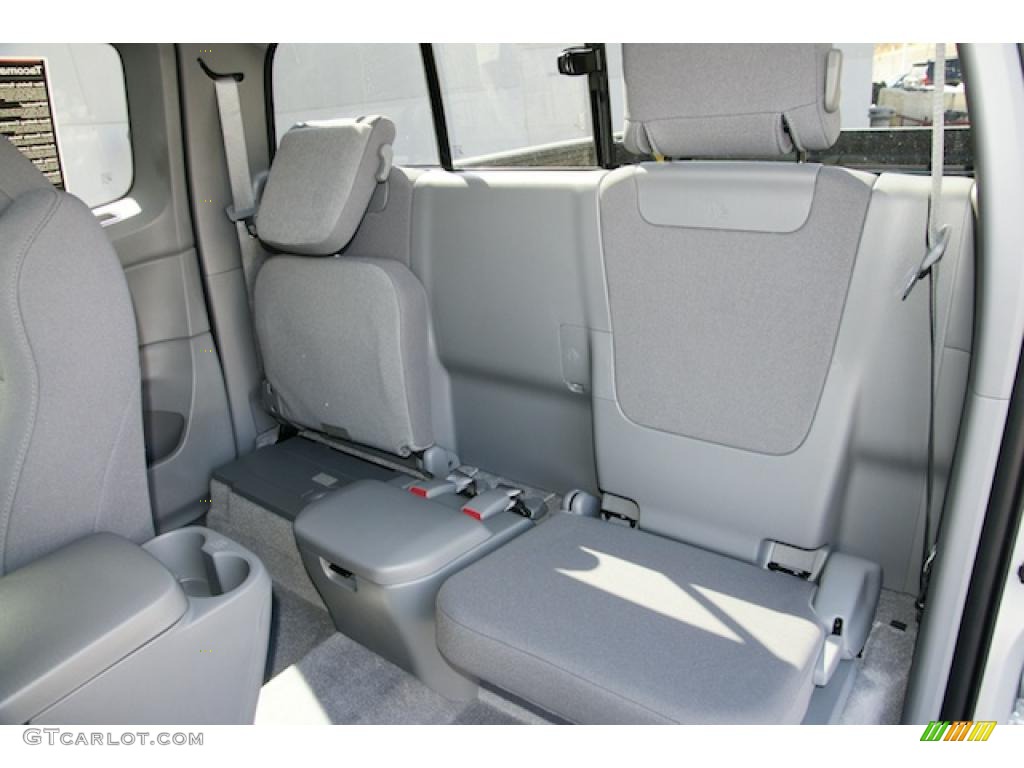 Graphite Gray Interior 2011 Toyota Tacoma V6 TRD Access Cab 4x4 Photo #47075120