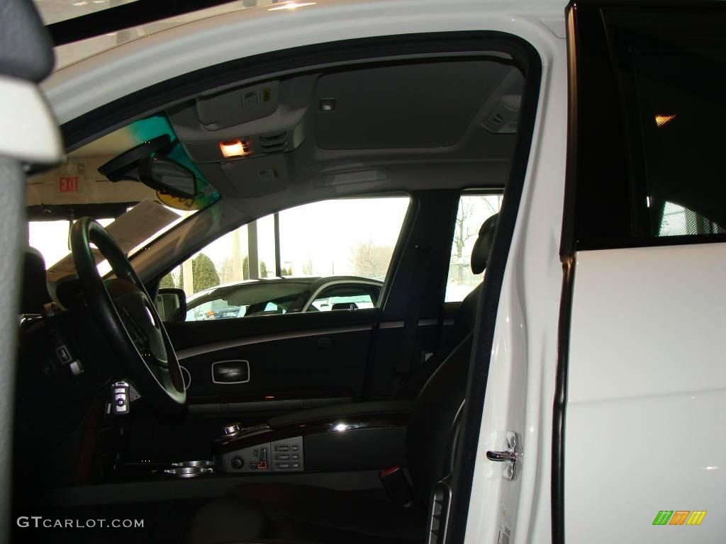 2007 7 Series 750Li Sedan - Alpine White / Black photo #10