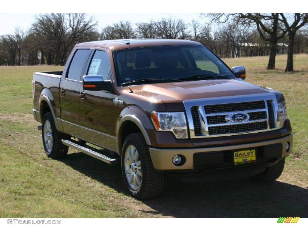 2011 F150 King Ranch SuperCrew 4x4 - Golden Bronze Metallic / Chaparral Leather photo #2