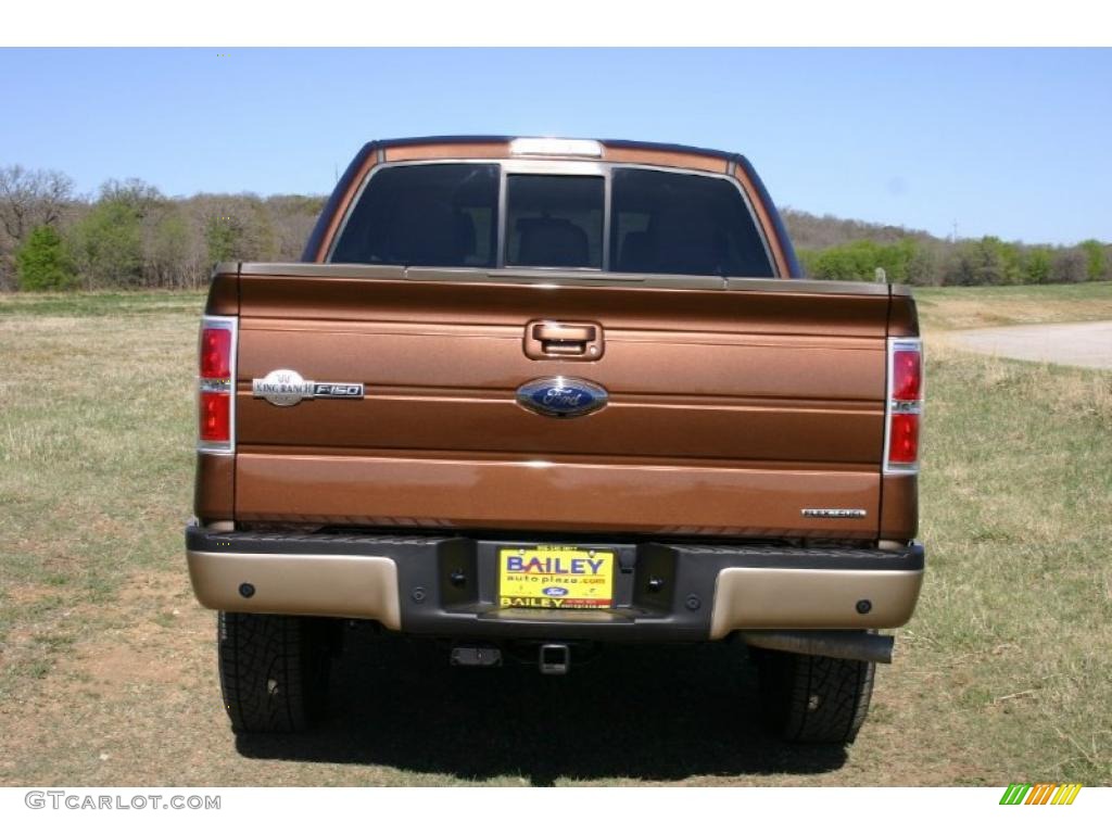 2011 F150 King Ranch SuperCrew 4x4 - Golden Bronze Metallic / Chaparral Leather photo #5