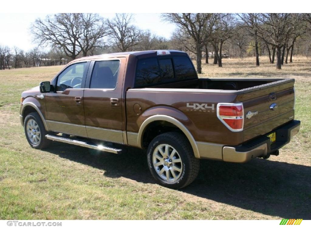 Golden Bronze Metallic 2011 Ford F150 King Ranch SuperCrew 4x4 Exterior Photo #47075606