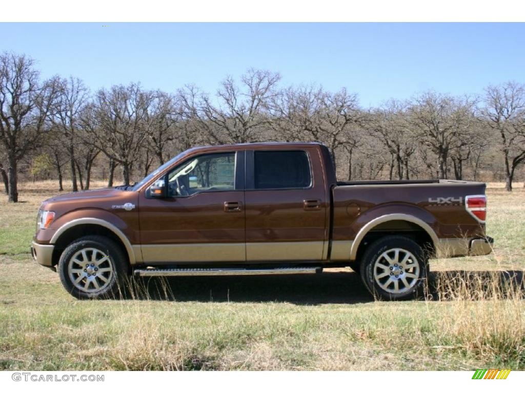 2011 F150 King Ranch SuperCrew 4x4 - Golden Bronze Metallic / Chaparral Leather photo #8