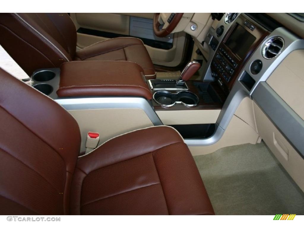 Chaparral Leather Interior 2011 Ford F150 King Ranch SuperCrew 4x4 Photo #47075984