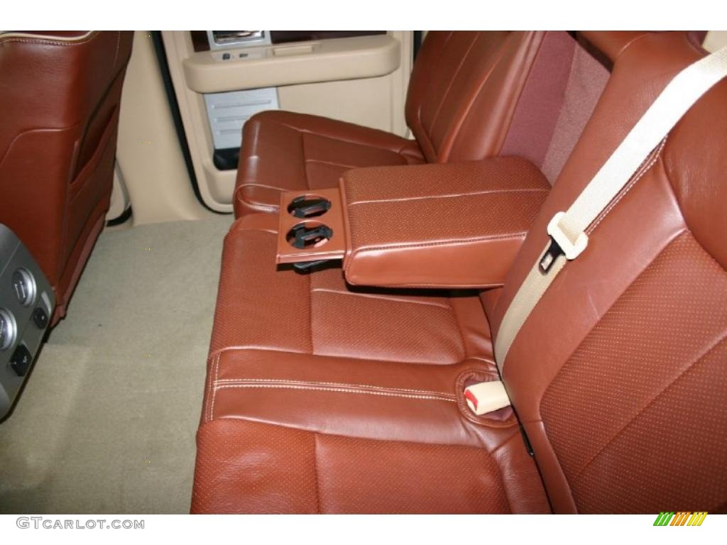Chaparral Leather Interior 2011 Ford F150 King Ranch SuperCrew 4x4 Photo #47076044