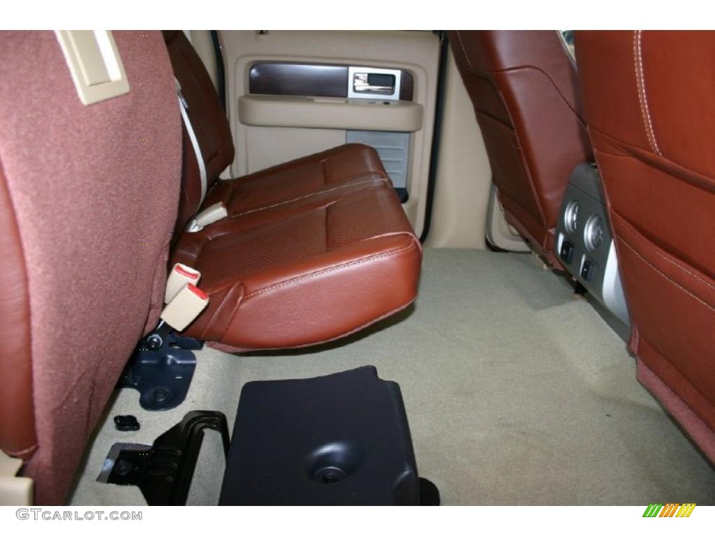 Chaparral Leather Interior 2011 Ford F150 King Ranch SuperCrew 4x4 Photo #47076092