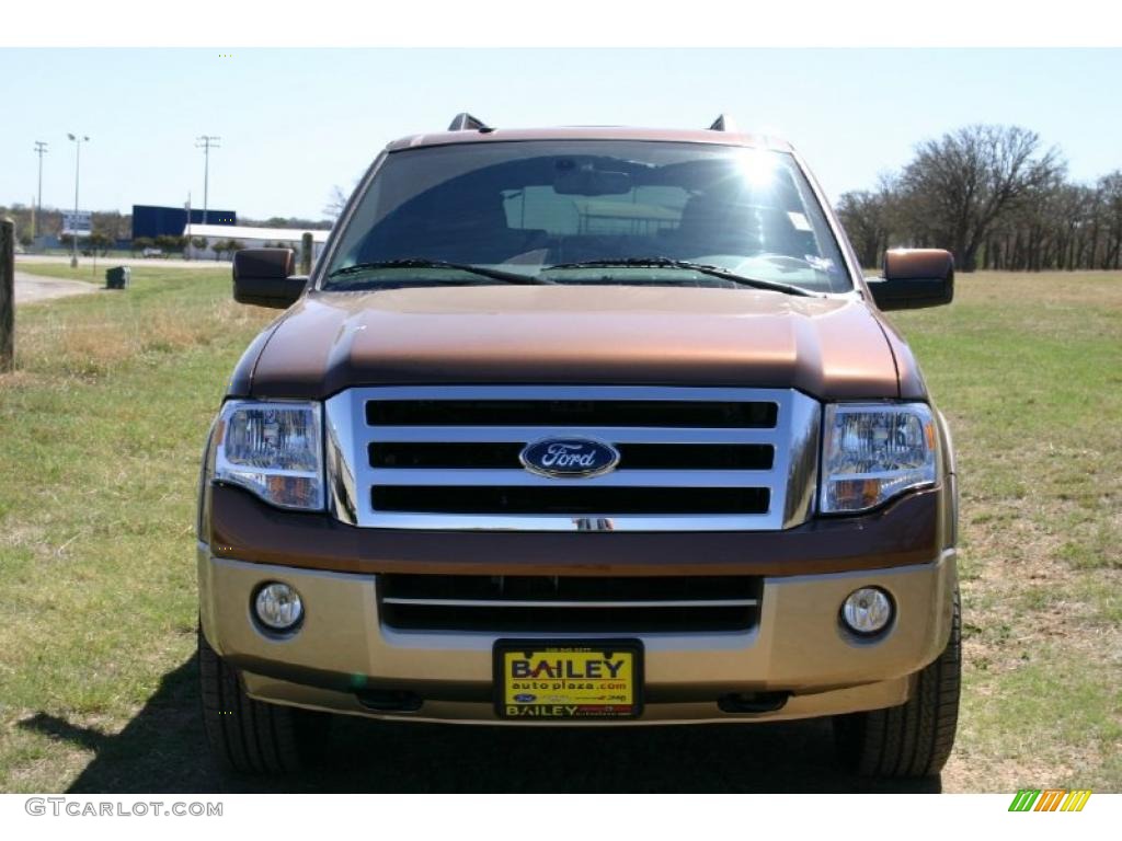 2011 Expedition EL King Ranch 4x4 - Golden Bronze Metallic / Chaparral Leather photo #2