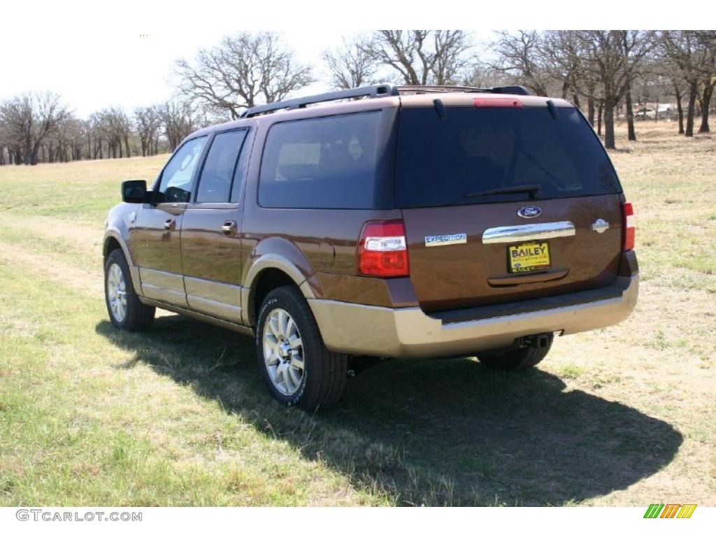 2011 Expedition EL King Ranch 4x4 - Golden Bronze Metallic / Chaparral Leather photo #15