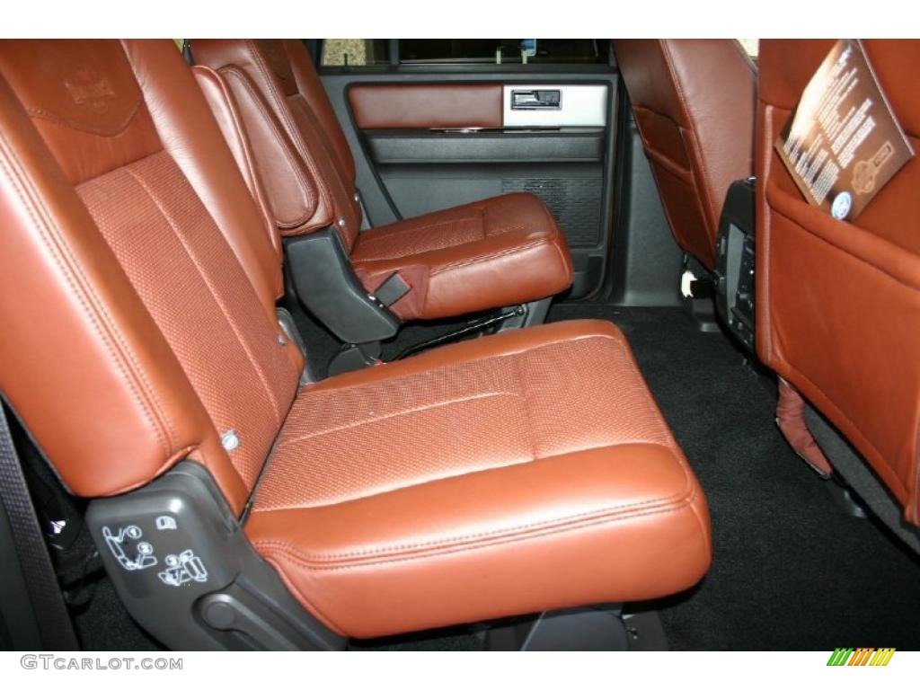 Chaparral Leather Interior 2011 Ford Expedition EL King Ranch 4x4 Photo #47076740