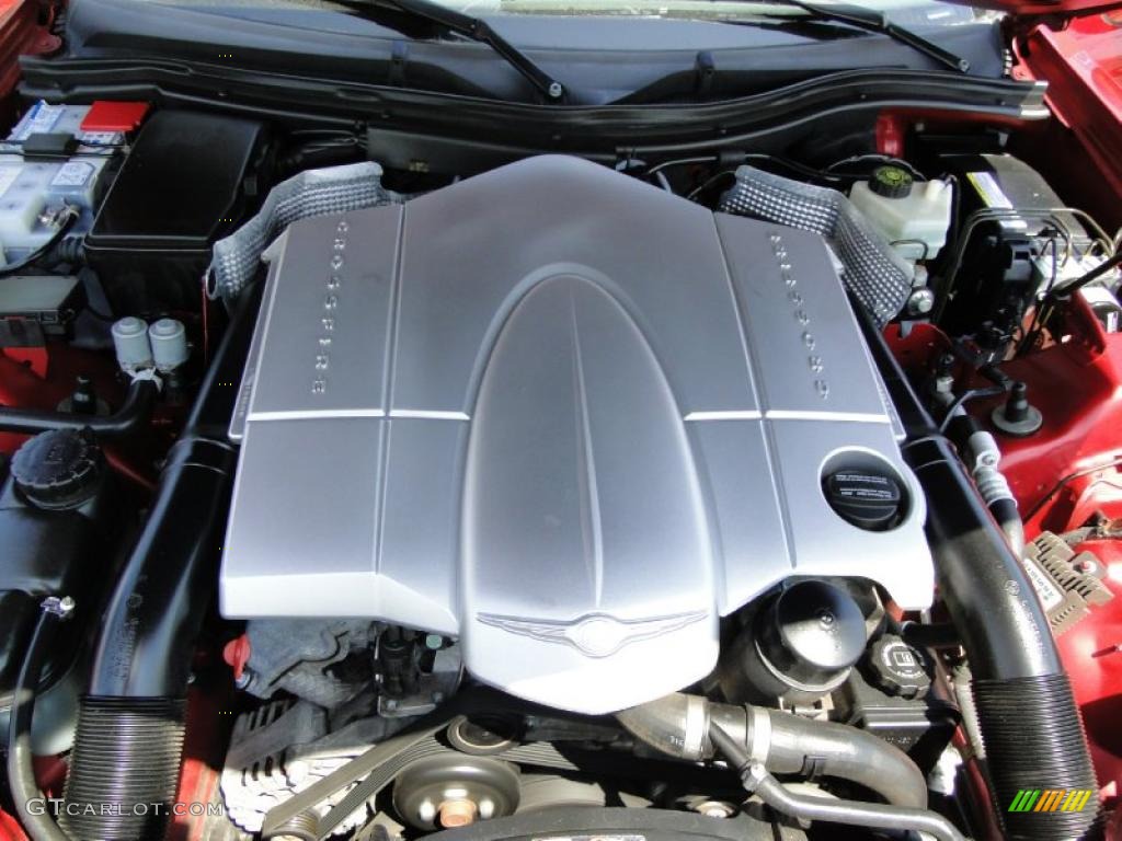2005 Chrysler Crossfire Limited Roadster 3.2 Liter SOHC 18-Valve V6 Engine Photo #47077148