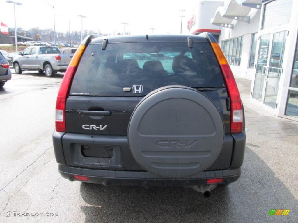 2003 CR-V EX 4WD - Nighthawk Black Pearl / Black photo #5