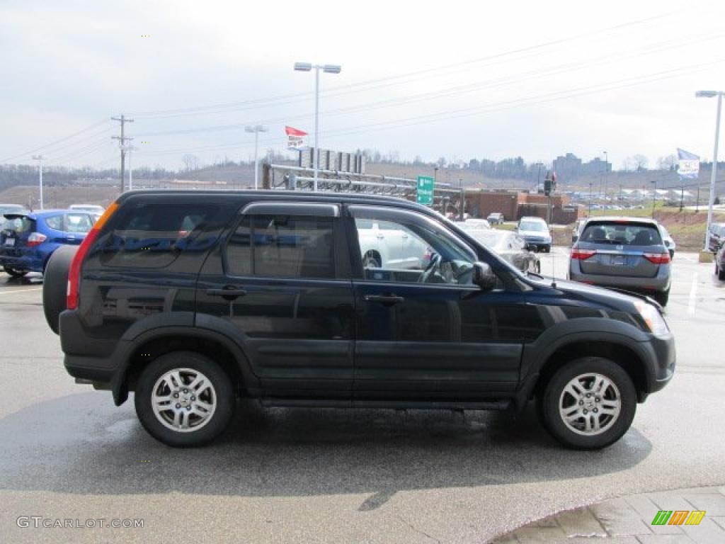 2003 CR-V EX 4WD - Nighthawk Black Pearl / Black photo #7