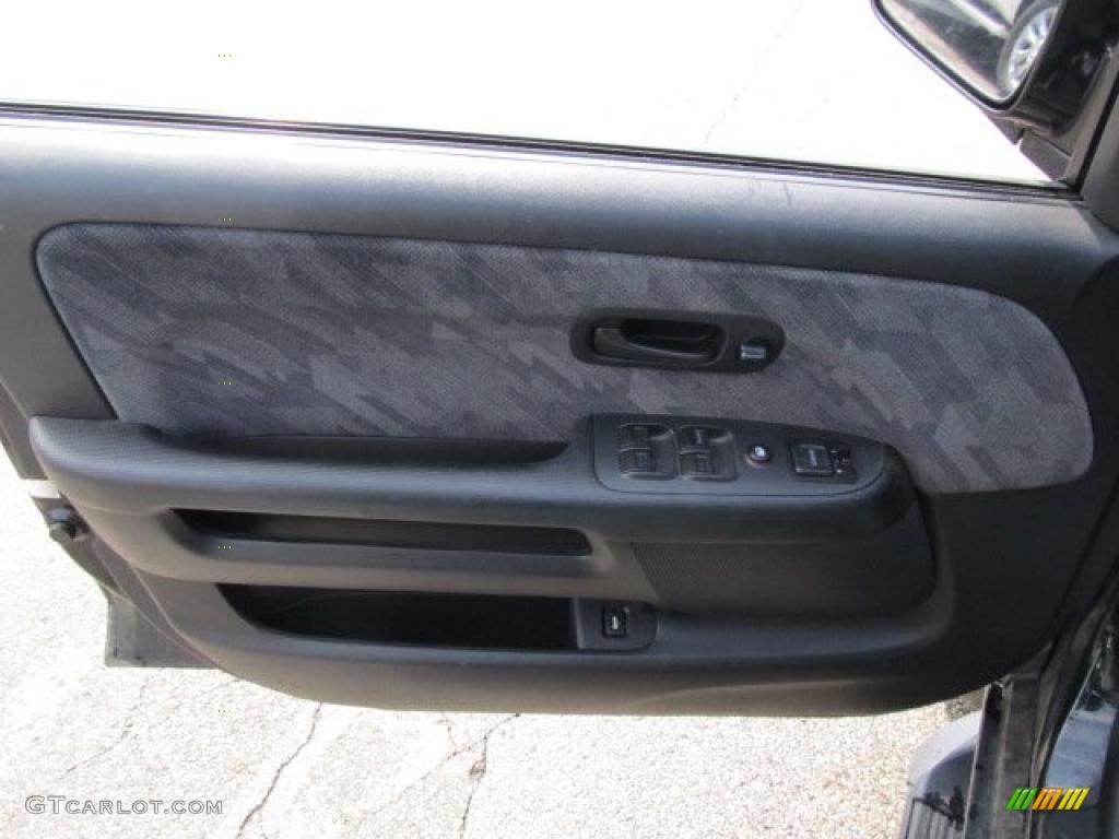 2003 CR-V EX 4WD - Nighthawk Black Pearl / Black photo #12