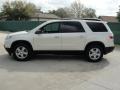 2009 White Diamond Tricoat GMC Acadia SLE  photo #6