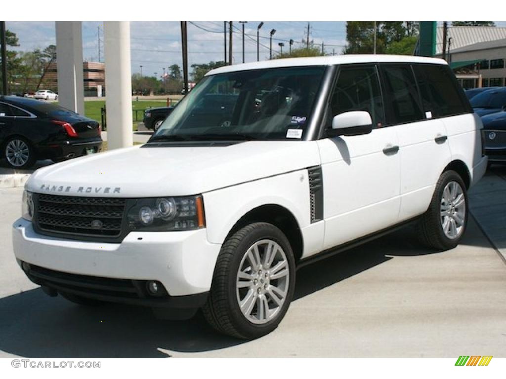 Alaska White 2011 Land Rover Range Rover HSE Exterior Photo #47077907