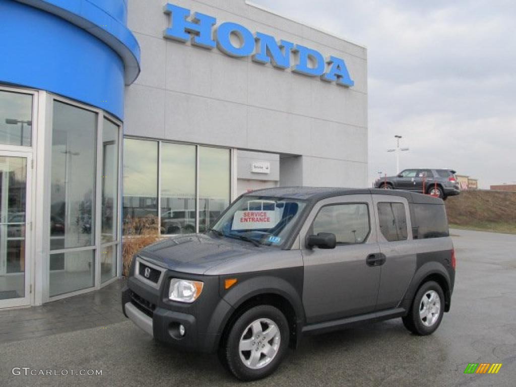 2005 Element EX AWD - Magnesium Metallic / Black/Gray photo #1