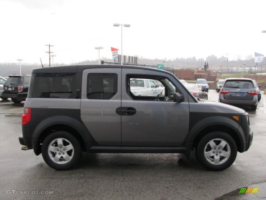 2005 Element EX AWD - Magnesium Metallic / Black/Gray photo #8