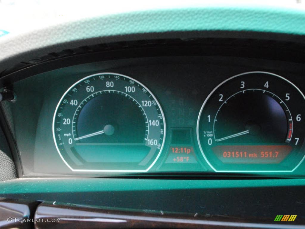 2008 7 Series 750i Sedan - Michigan Blue Metallic / Flannel Grey photo #17