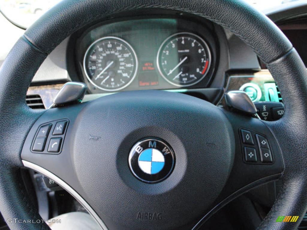 2008 3 Series 328i Coupe - Sparkling Graphite Metallic / Black photo #19