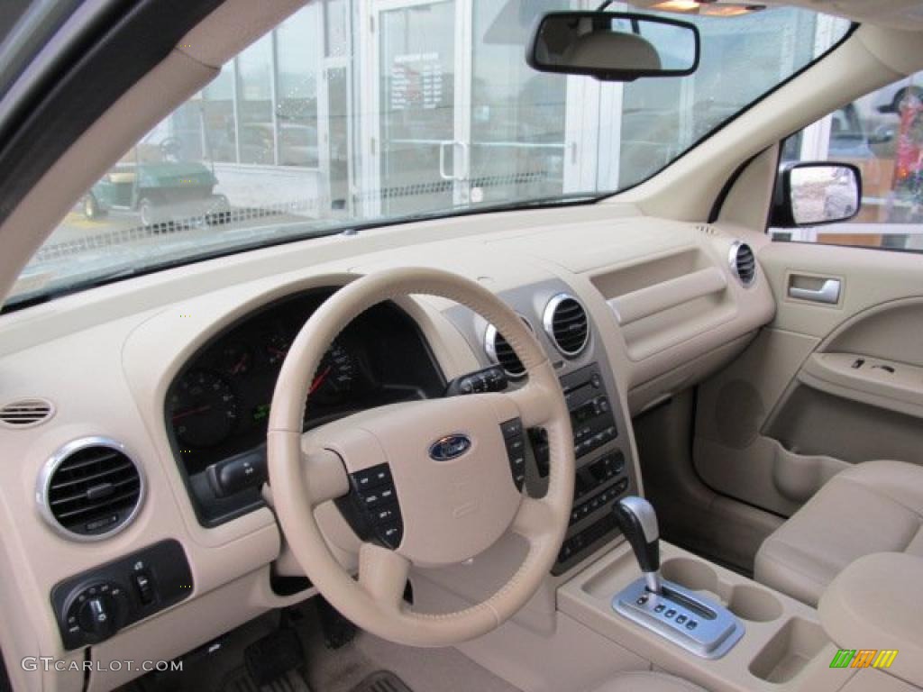Pebble Beige Interior 2006 Ford Freestyle SEL Photo #47079392