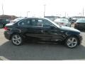 2009 Jet Black BMW 1 Series 128i Coupe  photo #6