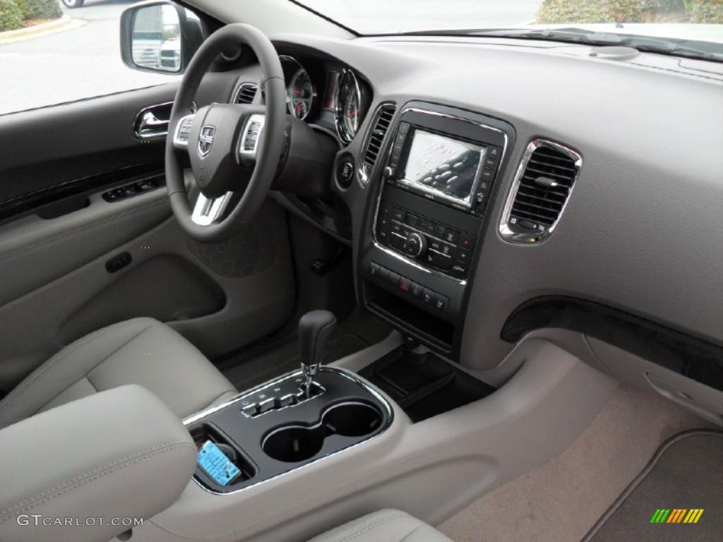 Dark Graystone/Medium Graystone Interior 2011 Dodge Durango Crew Lux 4x4 Photo #47080223