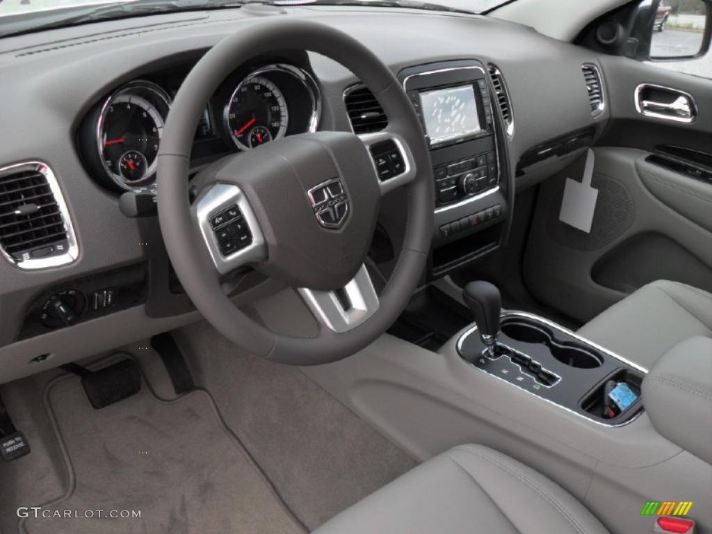 Dark Graystone/Medium Graystone Interior 2011 Dodge Durango Crew Lux 4x4 Photo #47080298