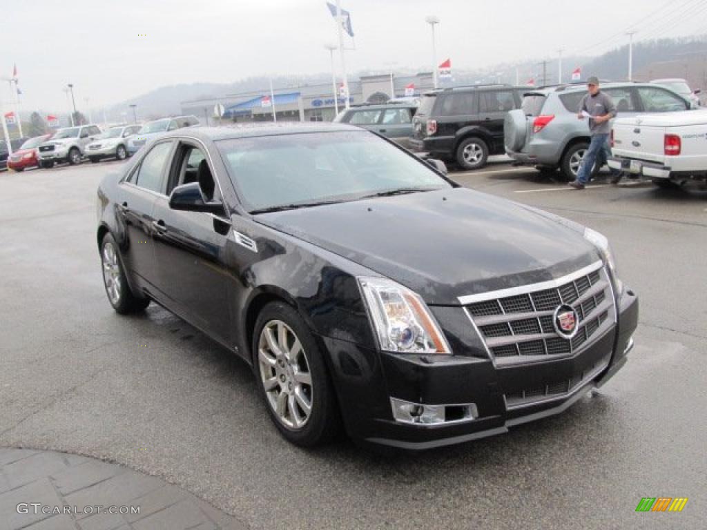 Black Raven 2008 Cadillac CTS 4 AWD Sedan Exterior Photo #47080601