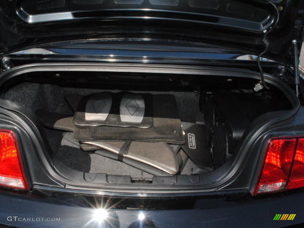 2005 Mustang GT Premium Convertible - Black / Dark Charcoal photo #10