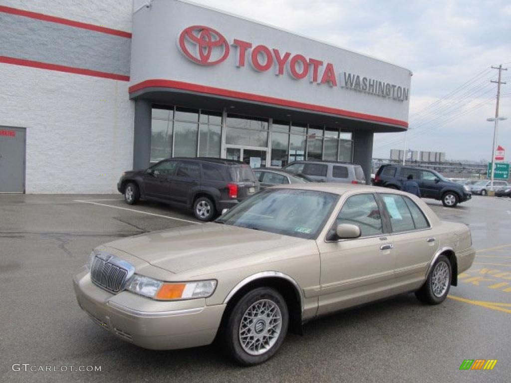 1999 Harvest Gold Metallic Mercury Grand Marquis GS 47057464 Photo 12