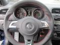 Interlagos Plaid Cloth Steering Wheel Photo for 2011 Volkswagen GTI #47081273
