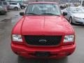 2002 Bright Red Ford Ranger Sport Regular Cab  photo #11