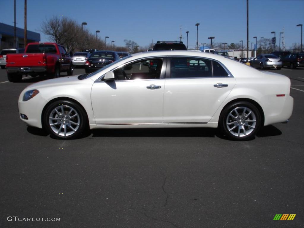 White Diamond Tricoat 2011 Chevrolet Malibu LTZ Exterior Photo #47081768