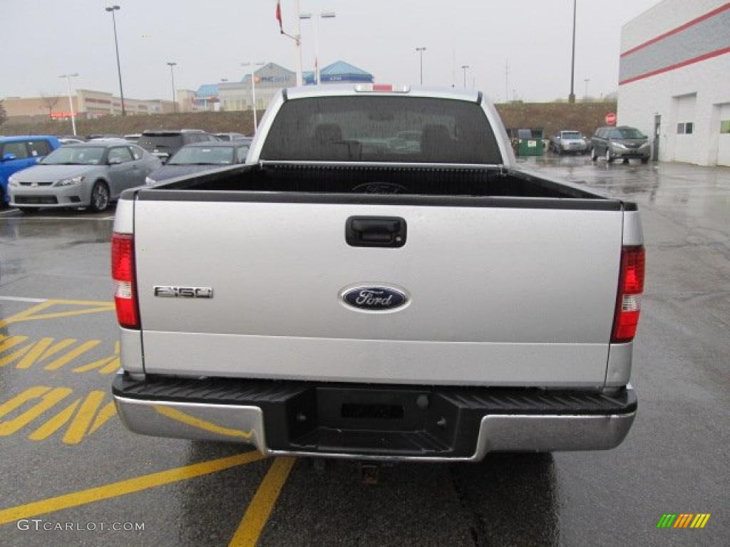 2006 F150 XLT SuperCrew 4x4 - Silver Metallic / Medium/Dark Flint photo #5