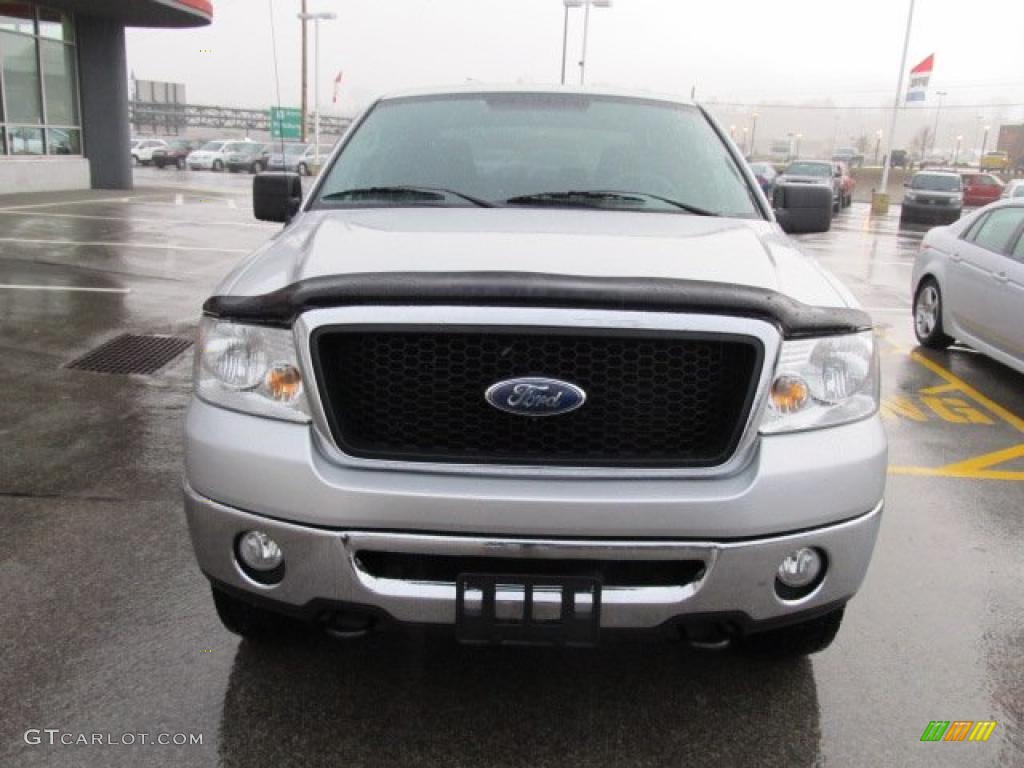 2006 F150 XLT SuperCrew 4x4 - Silver Metallic / Medium/Dark Flint photo #10