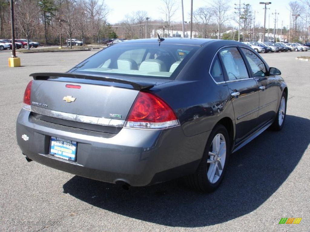 2011 Impala LTZ - Cyber Gray Metallic / Gray photo #4