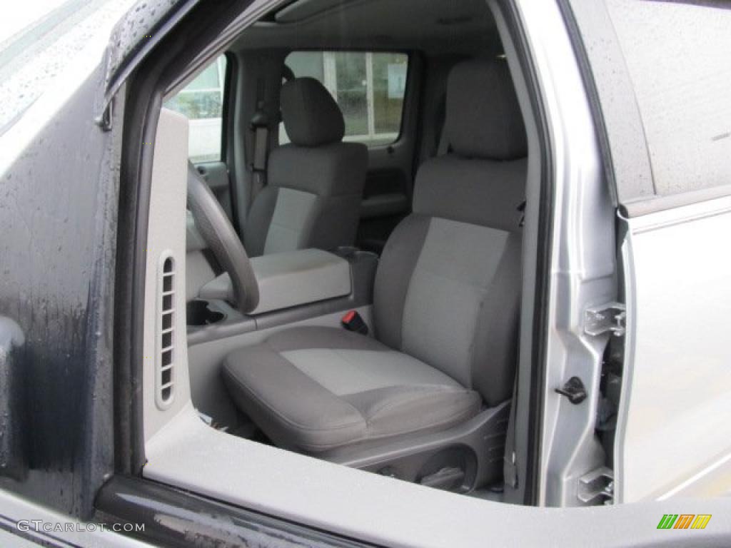 2006 F150 XLT SuperCrew 4x4 - Silver Metallic / Medium/Dark Flint photo #14
